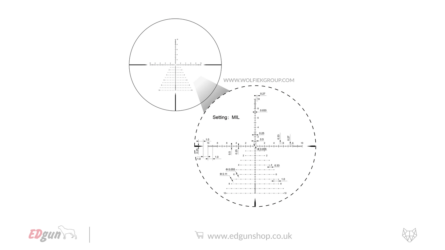 Vector Optics ยท Taurus Gen II 4-32x56 ED FFP Rifle Scope