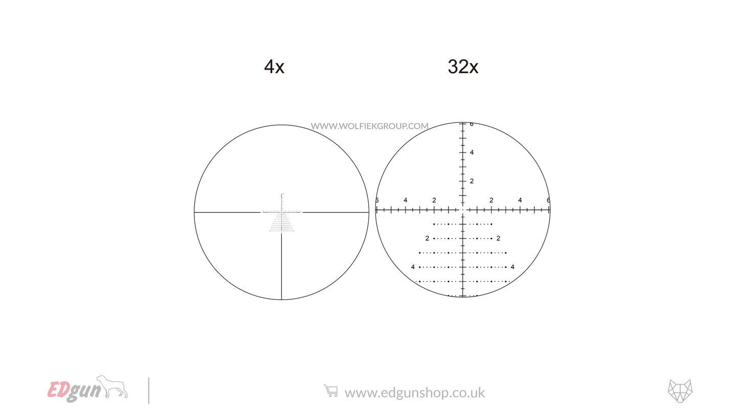 Vector Optics ยท Taurus Gen II 4-32x56 ED FFP Rifle Scope
