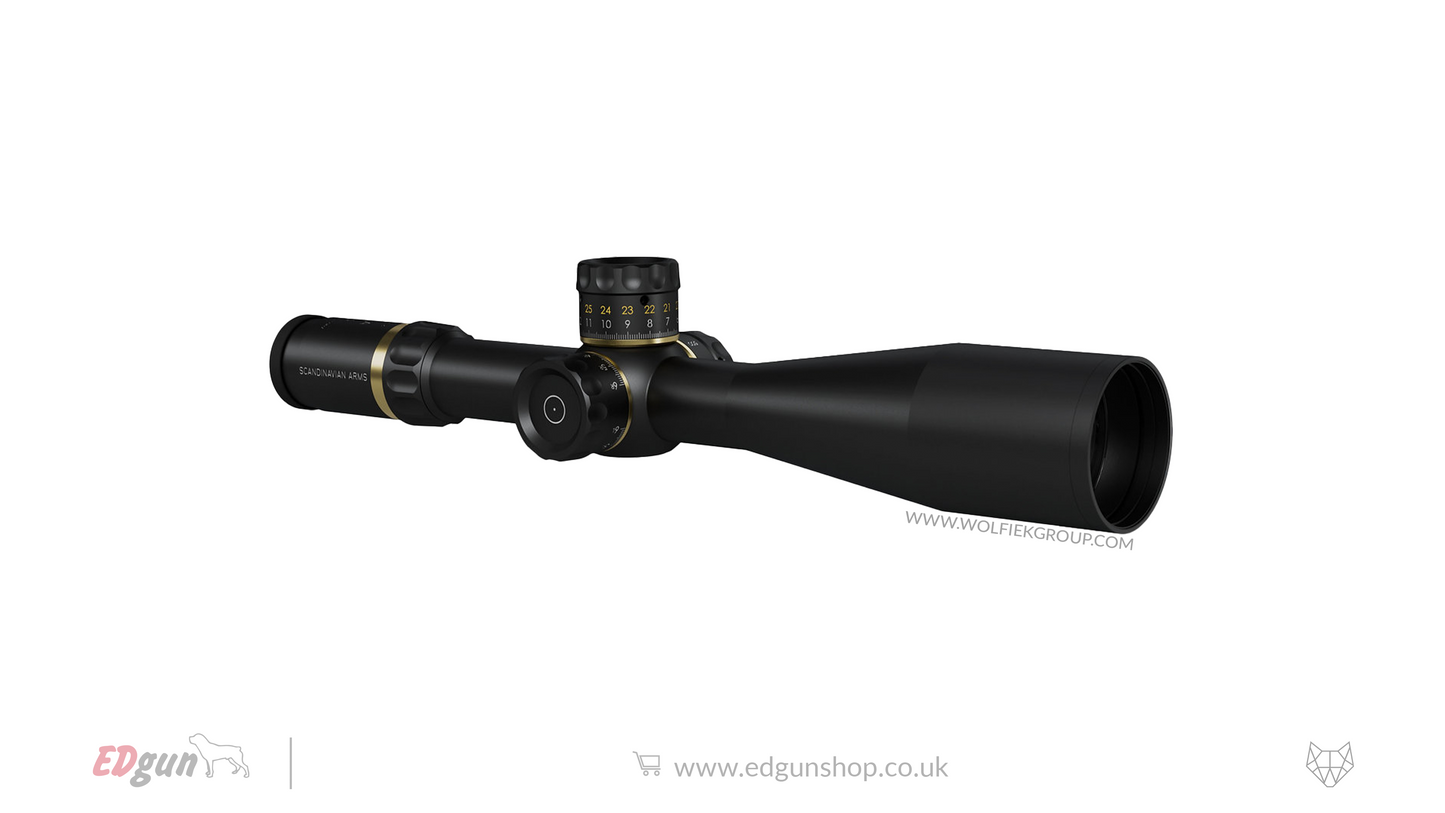 Scandinavian Arms LRS Riflescope – 5-25x56 MCR