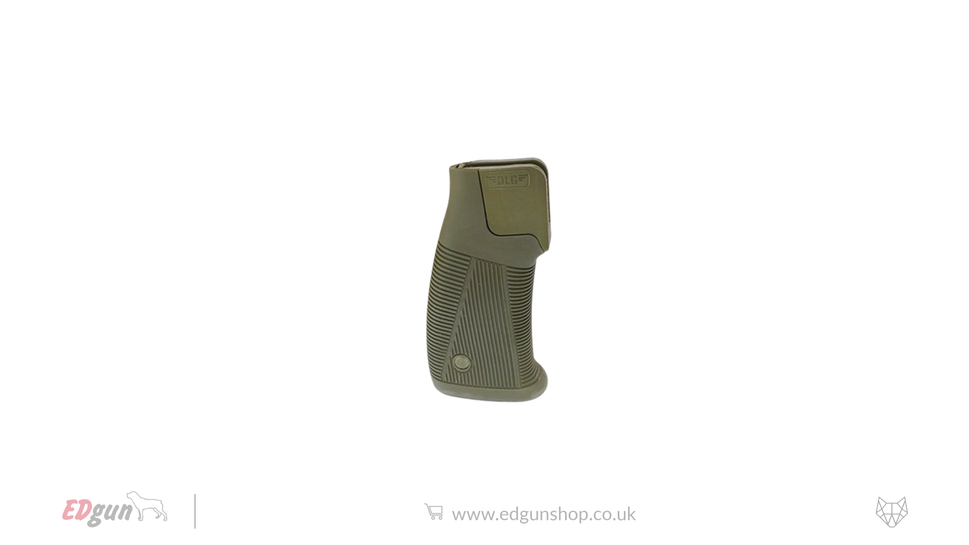 DLG Tactical AR-15 Rubberized Grip · Enhanced TextureGreen