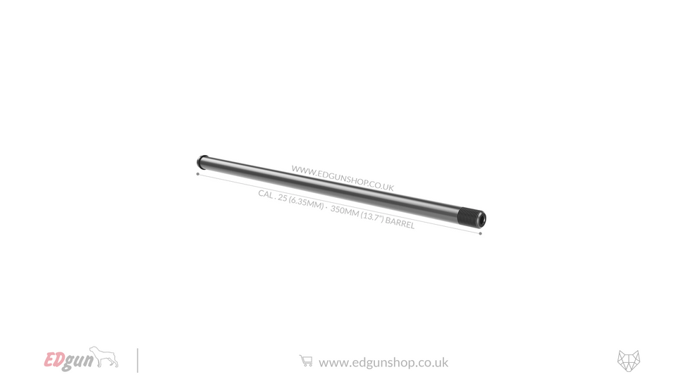 Lothar Walther · Leshiy 2 · Barrels.25 (6.35 MM) / 350 MM (13.75")