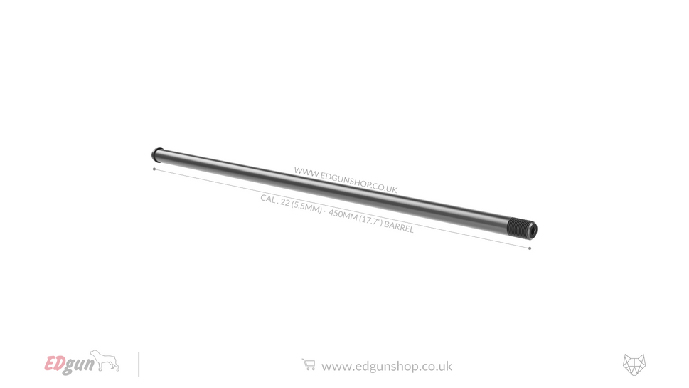 Lothar Walther · Leshiy 2 · Barrels.22 (5.5 MM) / 450 MM (17.70")