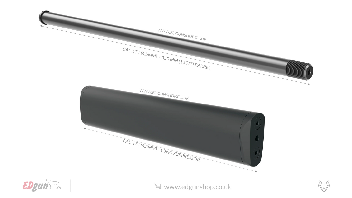 Alfa Precision · Leshiy 2 · Barrel Kit · 350mm (13.75")