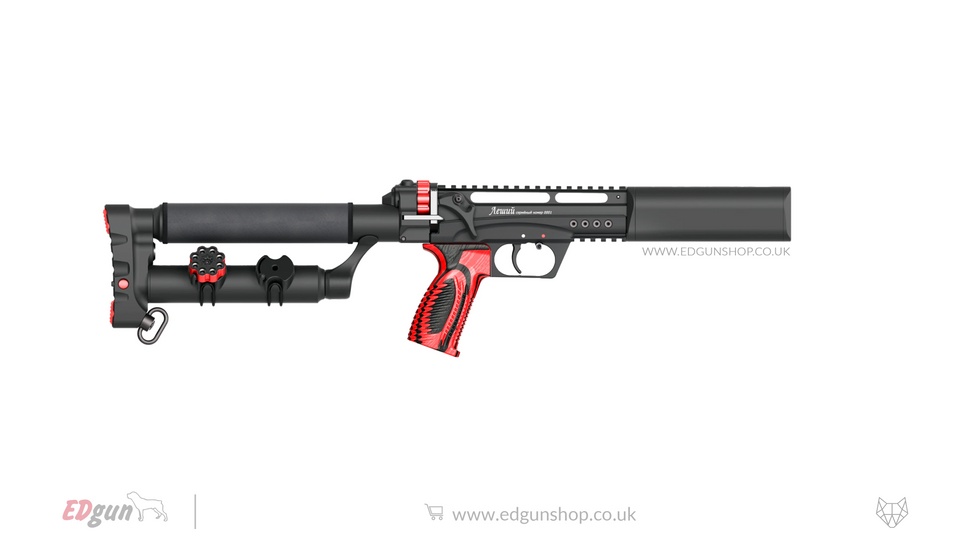 EDgun · Leshiy 2250 MM (9.85") / .25 (6.35mm) / RED