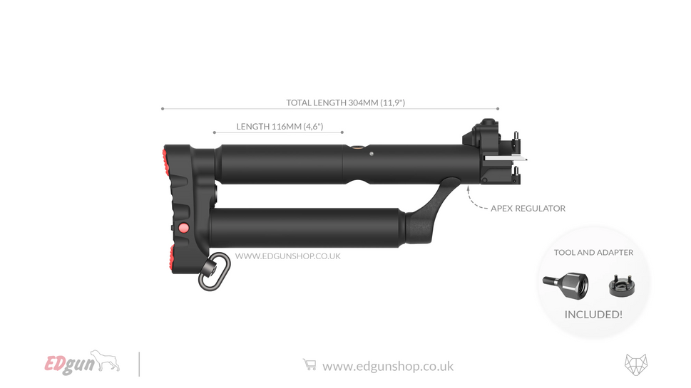 EDgun · Leshiy 2 · Butt · LSA242000