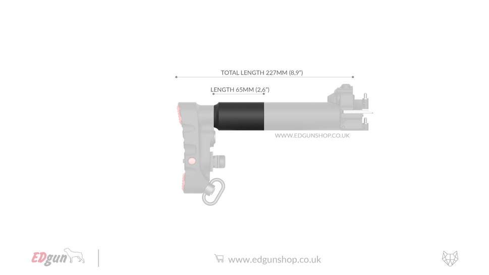 EDgun · Leshiy 2 · Tank · Butt Extension · LSA242011