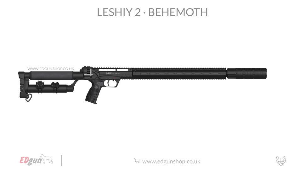 EDgun · Leshiy 2 · Behemoth Picatinny · All Black.177 (4.5mm) / 600 MM (23.60")