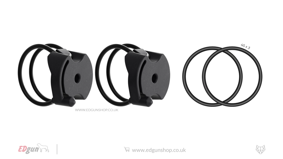 EDgun · Leshiy 2 · Magazine Holdersx2 / BLACK / WITH SPARE O-RING