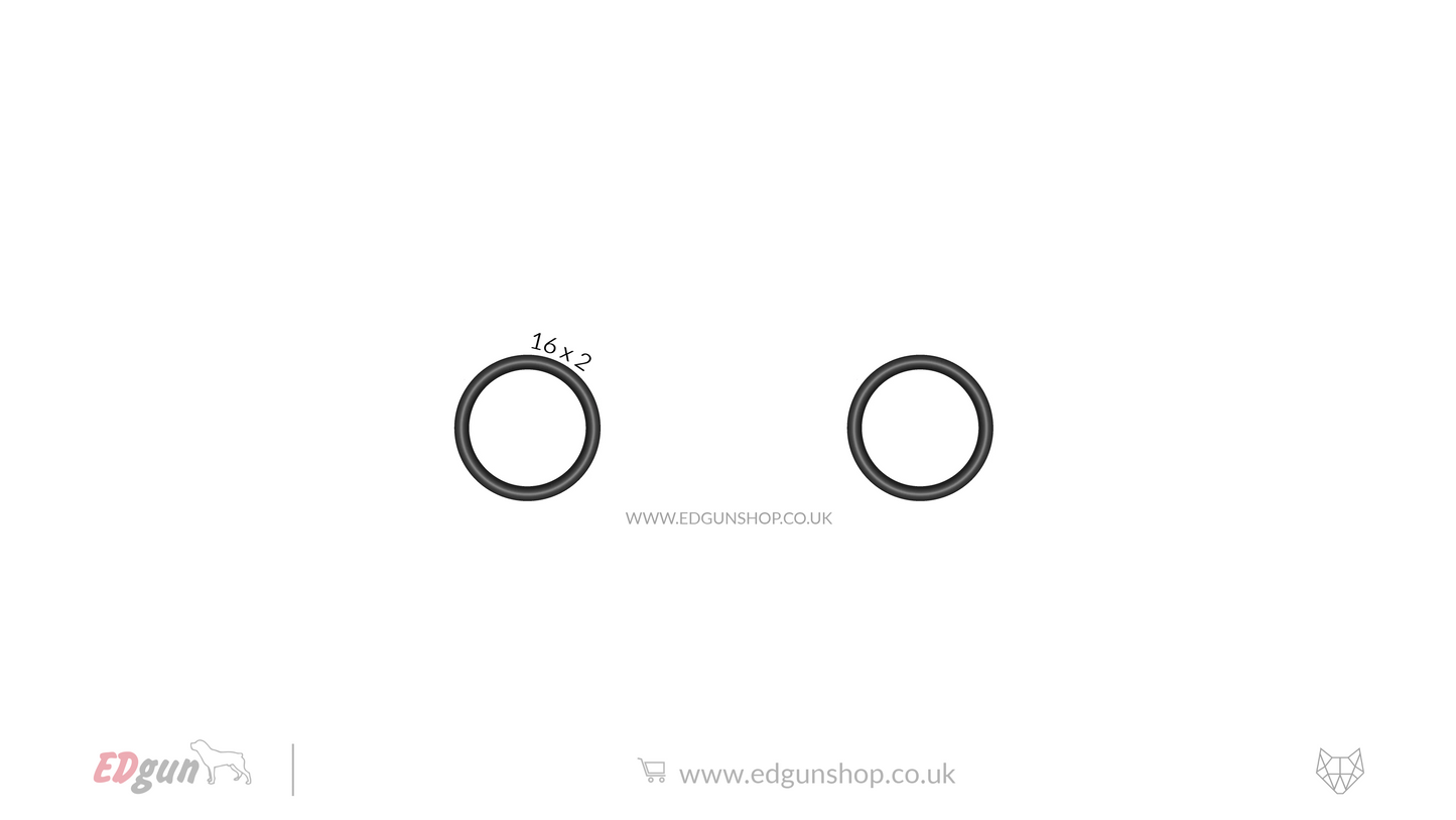 EDgun · Leshiy 2 · Original O-rings Set