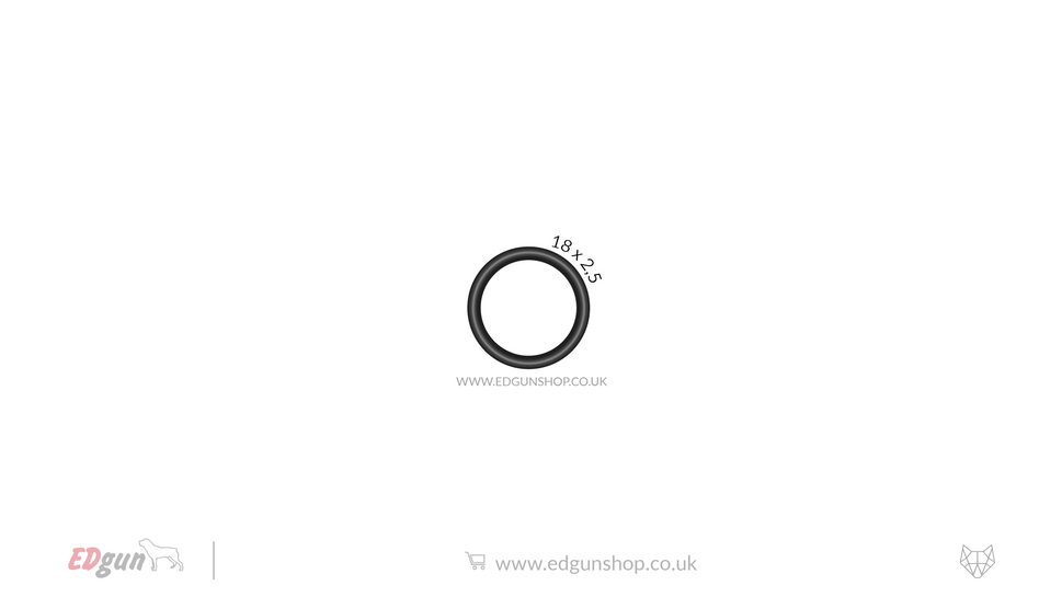EDgun · Leshiy 2 · Original O-rings Set18 x 2.5 (NBR 70) / x1