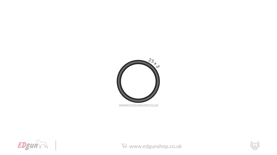 EDgun · Leshiy 2 · Original O-rings Set25 x 3 (NBR 70) / x1