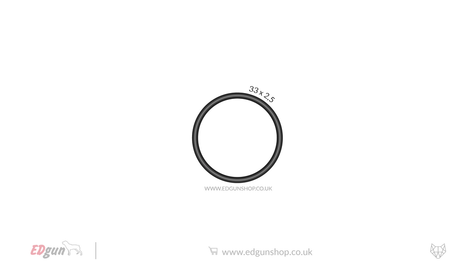 EDgun · Leshiy 2 · Original O-rings Set33 x 2.5 (NBR 70) / x1