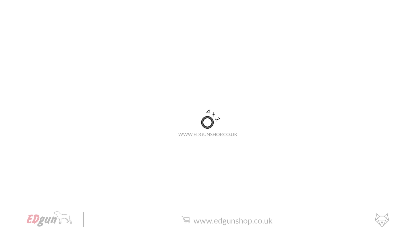 EDgun · Leshiy 2 · Original O-rings Set