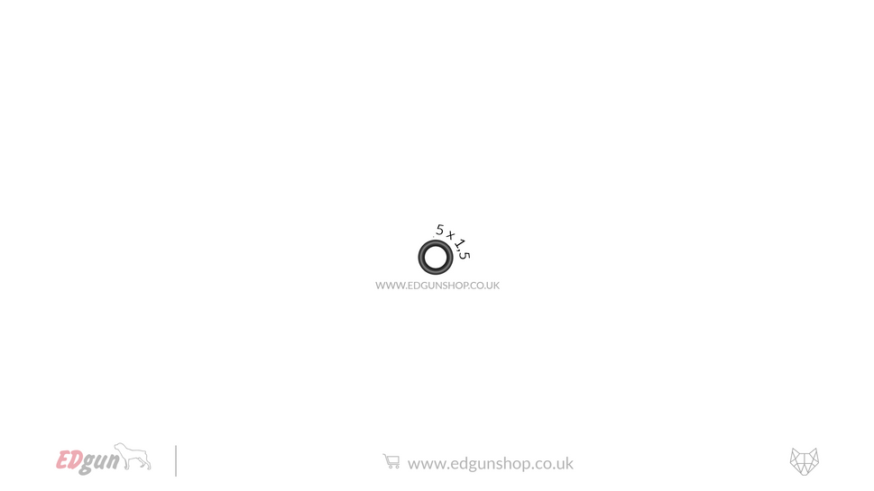 EDgun · Leshiy 2 · Original O-rings Set5 x 1.5 (NBR 70) / x1
