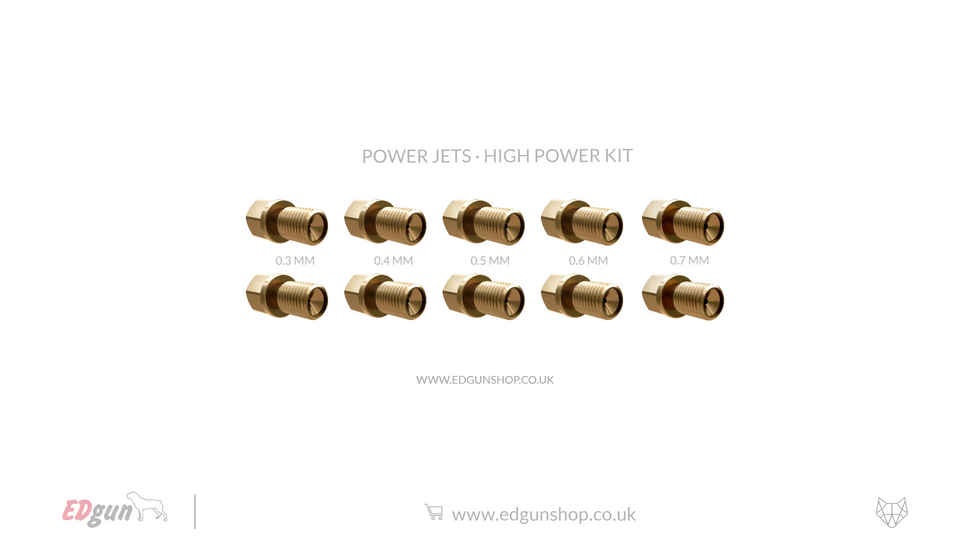 EDgun · Leshiy 2 · Power Jets · High Power Kit