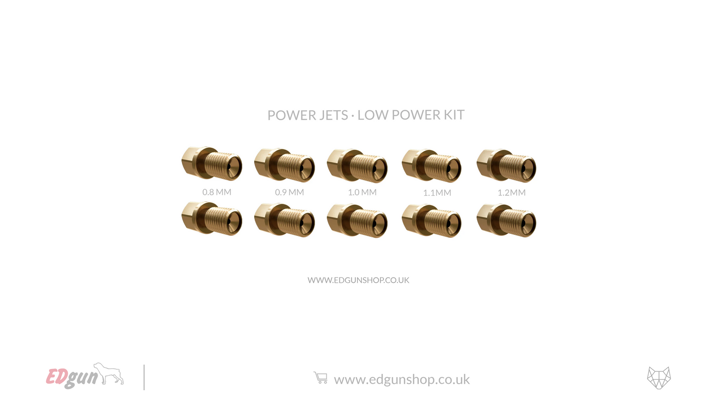 EDgun · Leshiy 2 · Power Jets · Low Power Kit