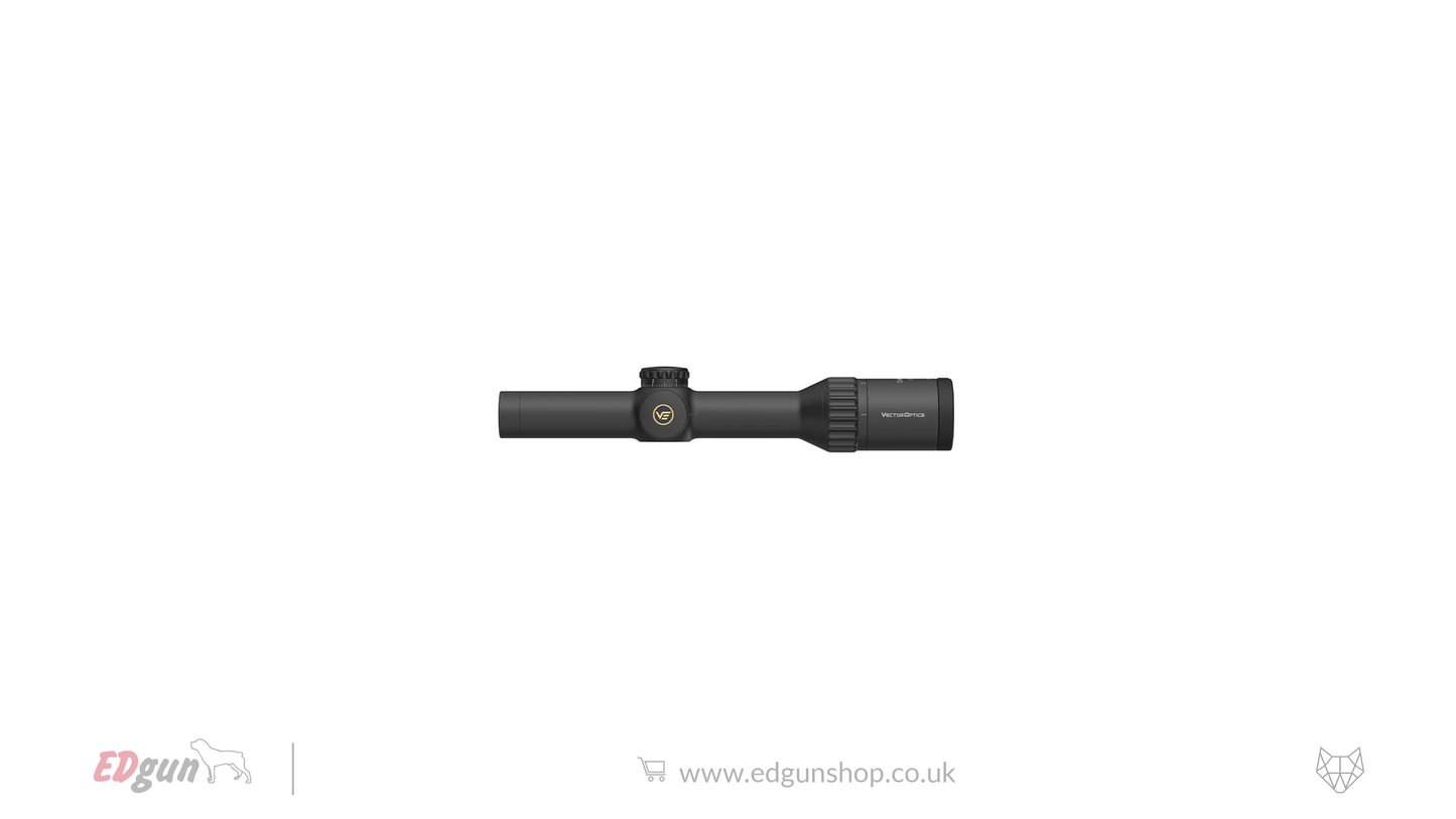 Vector Optics Continental Fiber LPVO Riflescope - x8 1-8x24i ED