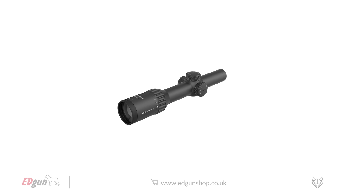 Vector Optics Continental Fiber LPVO Riflescope - x8 1-8x24i ED