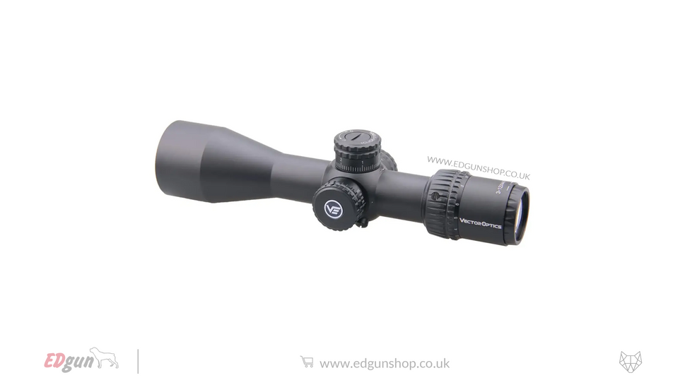 Vector Optics Veyron Riflescope - 3-12x44 FFP