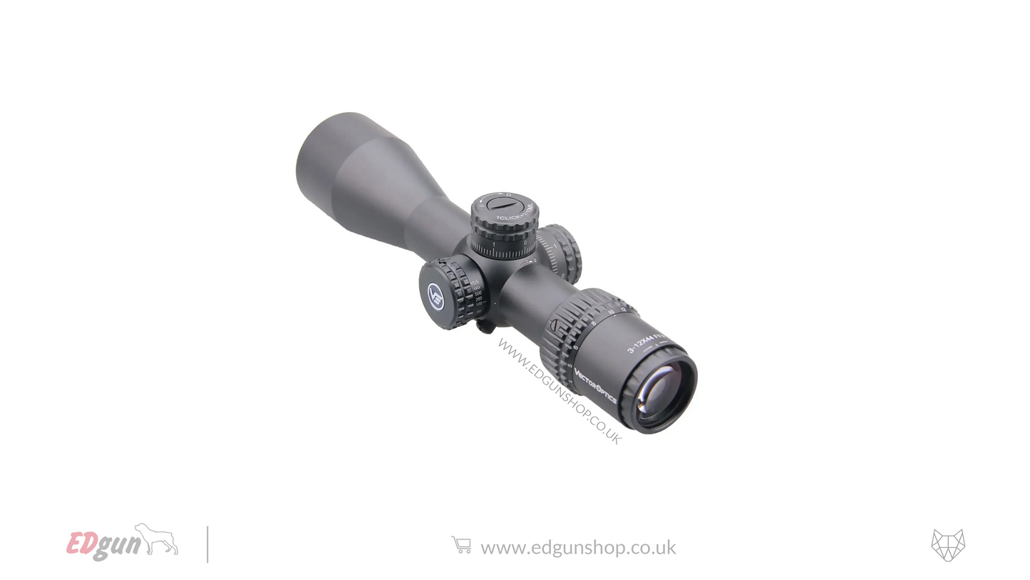 Vector Optics Veyron Riflescope - 3-12x44 FFP