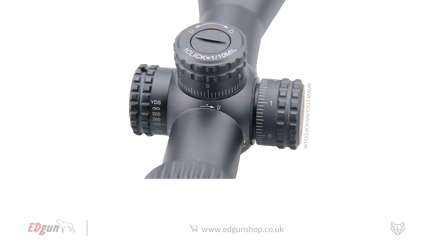 Vector Optics Veyron Riflescope - 3-12x44 FFP