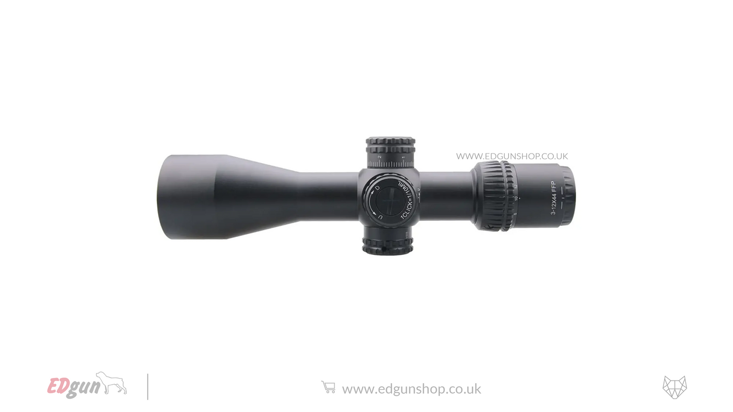Vector Optics Veyron Riflescope - 3-12x44 FFP