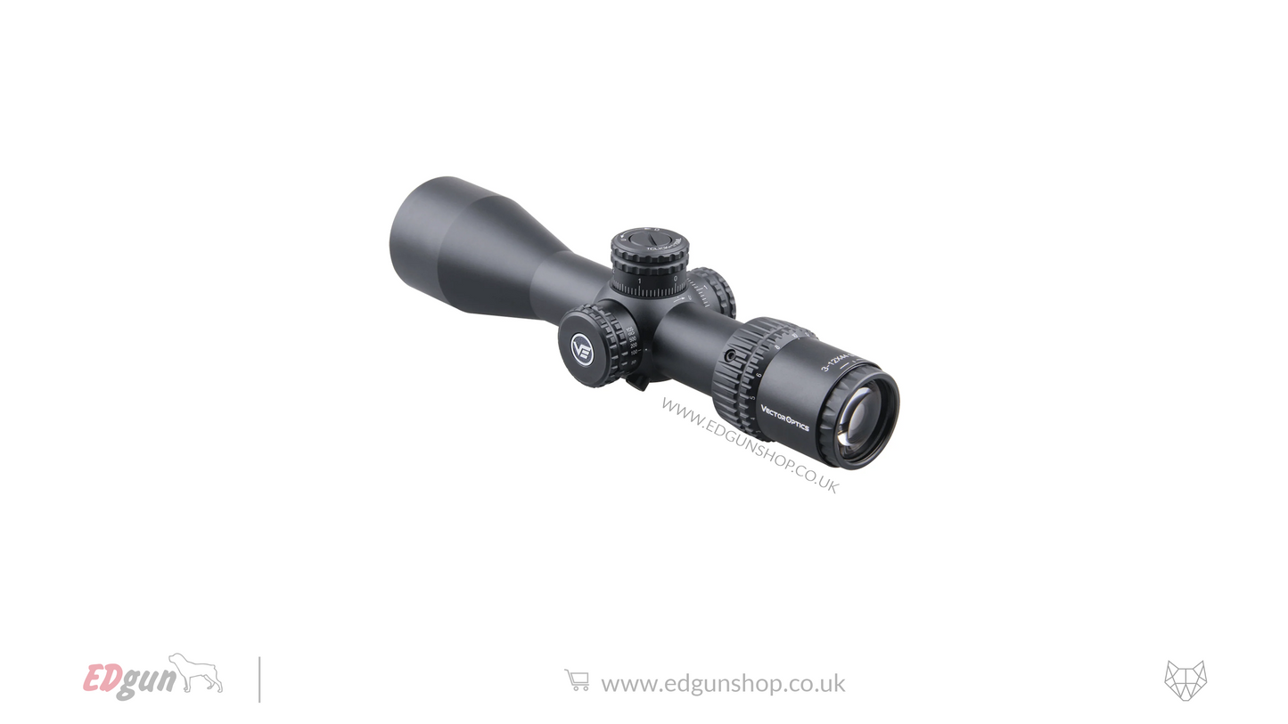 Vector Optics Veyron Riflescope - 3-12x44 SFP