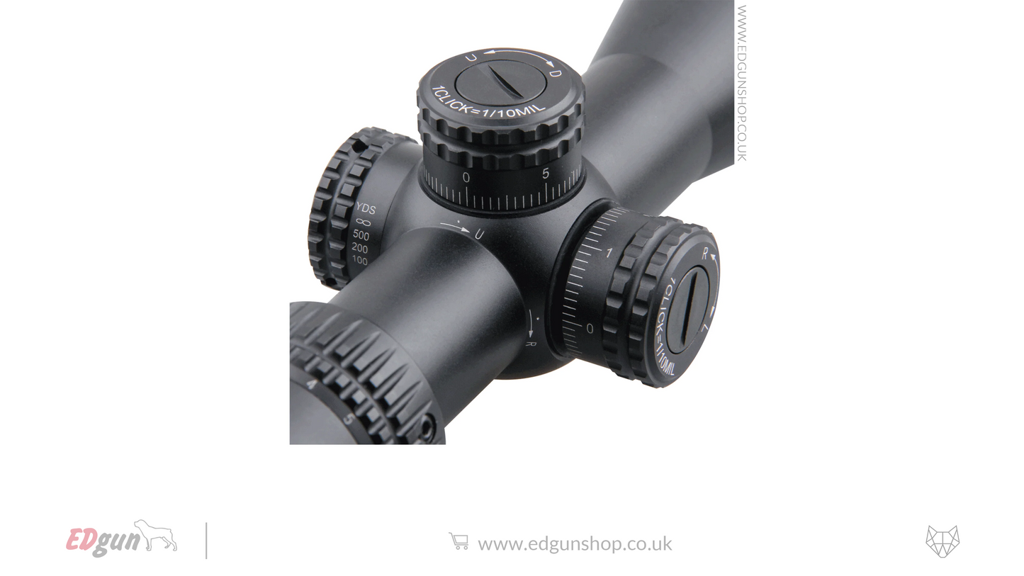 Vector Optics Veyron Riflescope - 3-12x44 SFP