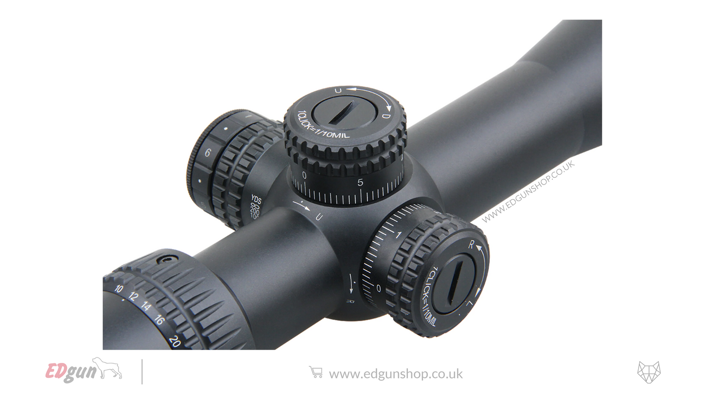 Vector Optics Veyron Riflescope - 6-24x44 IR FFP