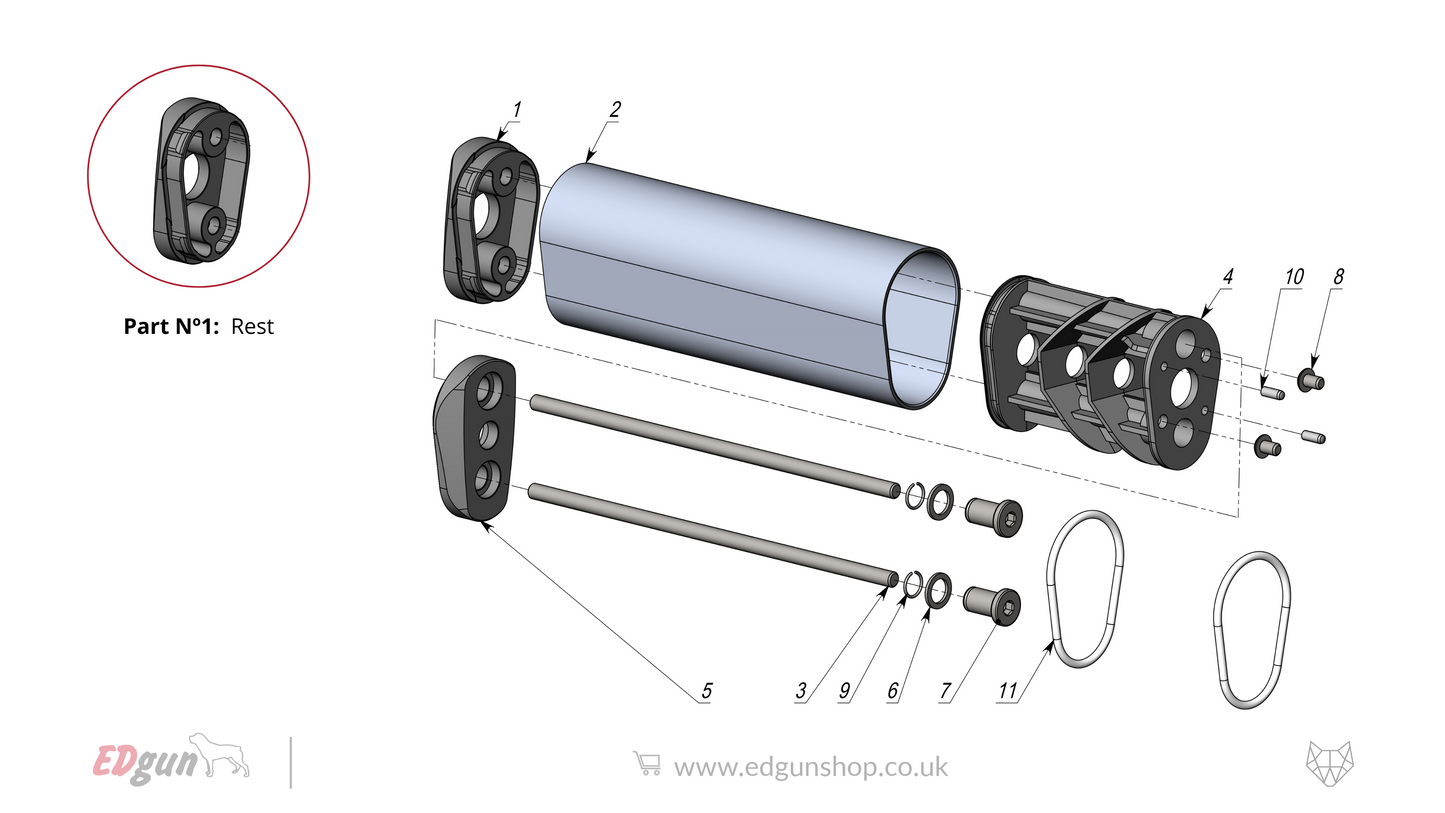 EDgun · Leshiy 2 · Rest Suppressor Upgrade