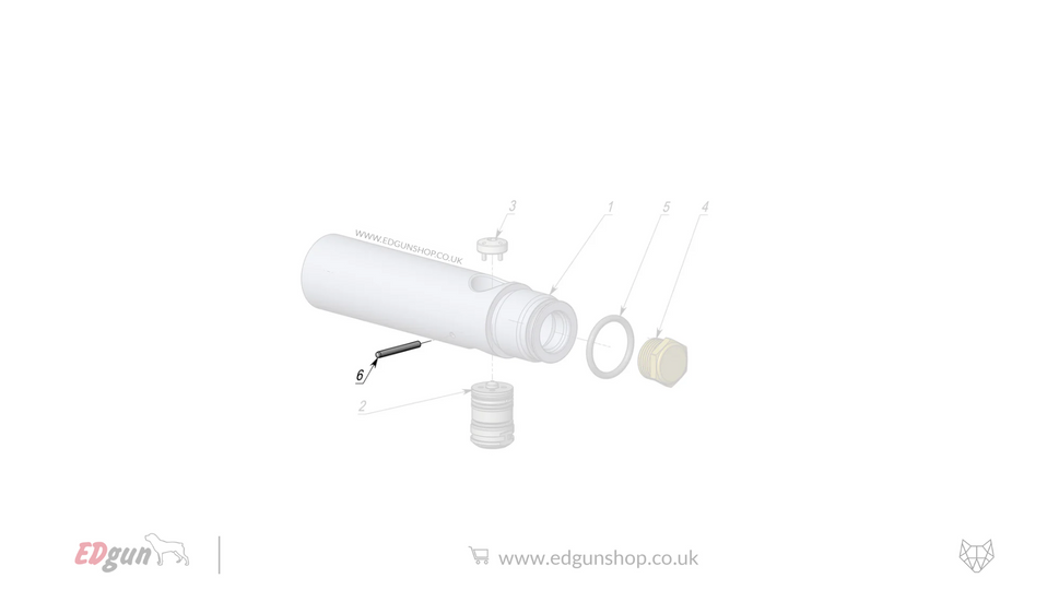 EDgun · Leshiy 2 · Spare Parts: APEX Regulator · LSA2825006