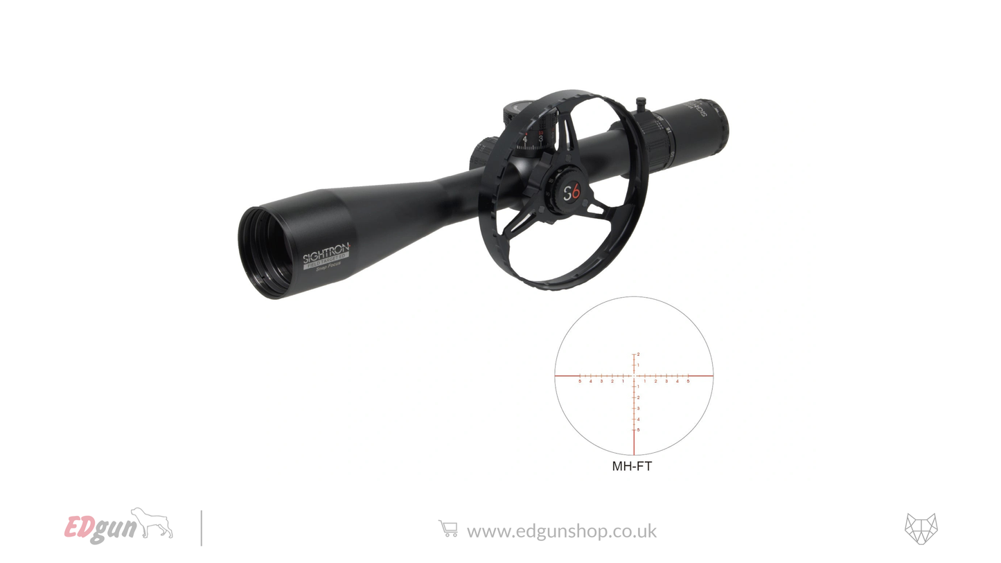 Sightron Riflescope · S6 10-60X56 ED FT SNAP FOCUS