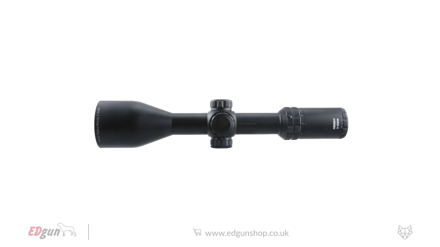 Vector Optics Grizzly Riflescope - 3-12x56 SFP