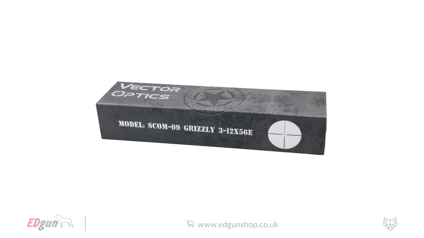 Vector Optics Grizzly Riflescope - 3-12x56 SFP