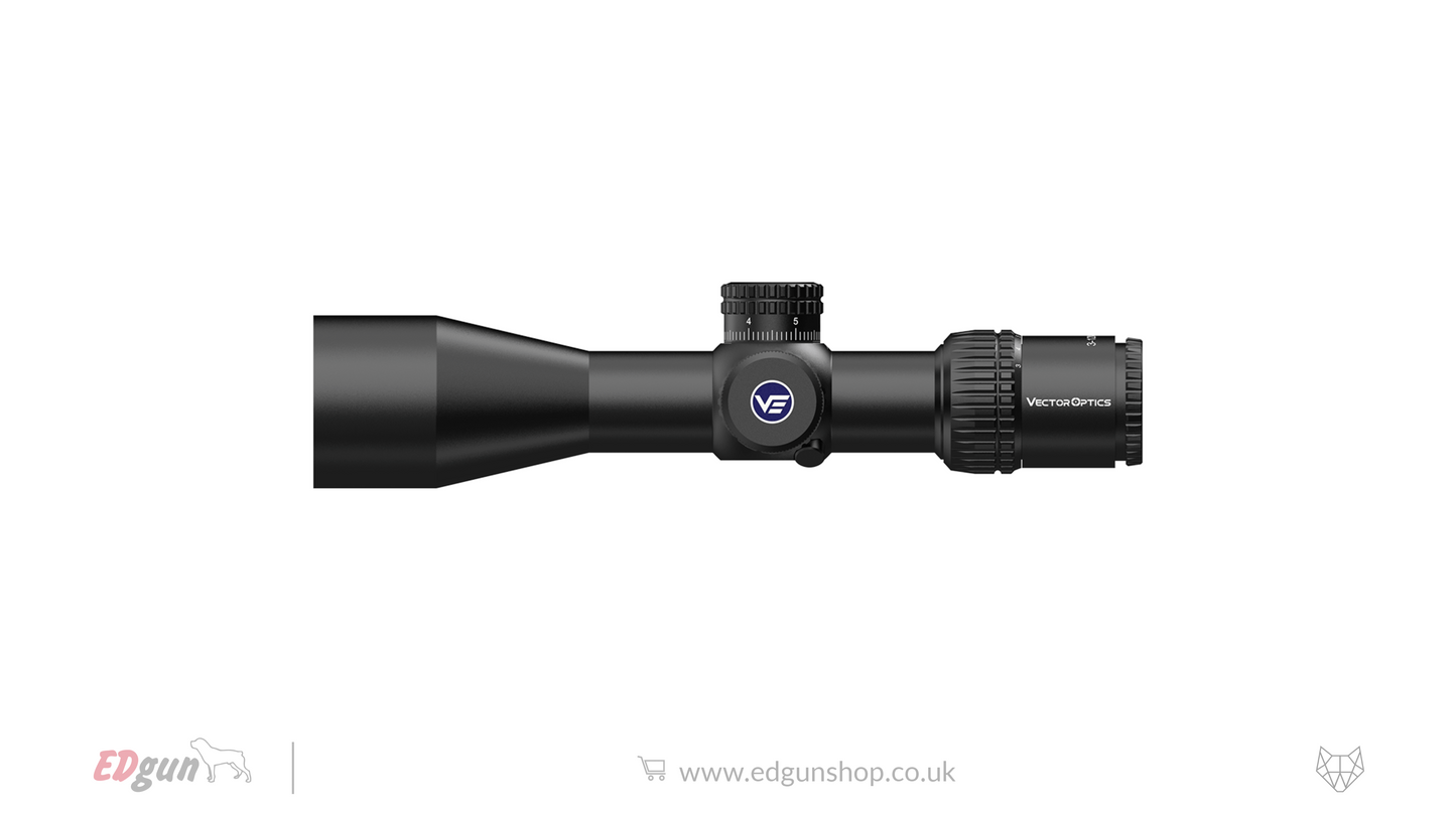 Vector Optics Veyron Compact Riflescope - 3-12x44IR SFP