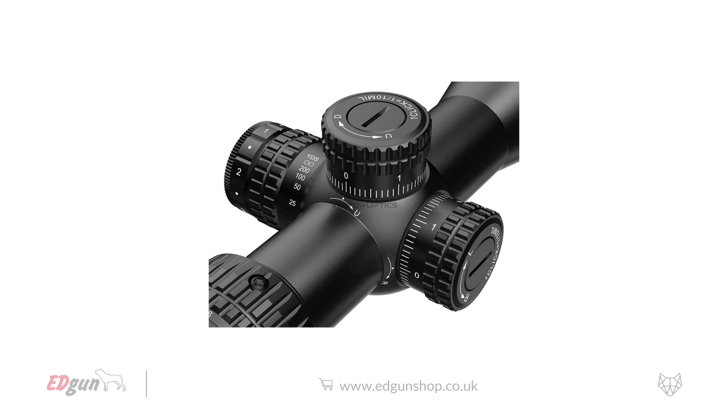 Vector Optics Veyron Compact Riflescope - 3-12x44IR SFP