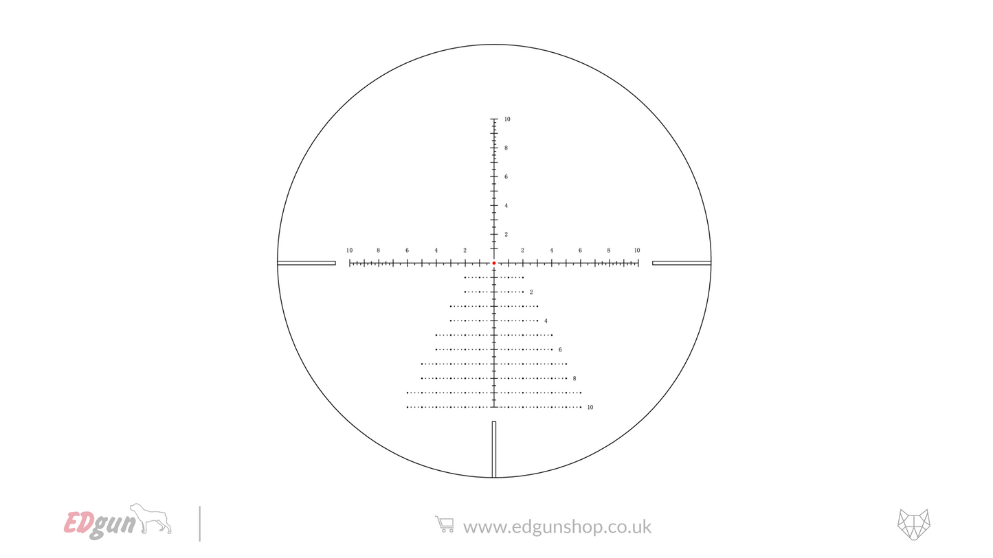 Vector Optics Veyron Compact Riflescope - 3-12x44IR SFP