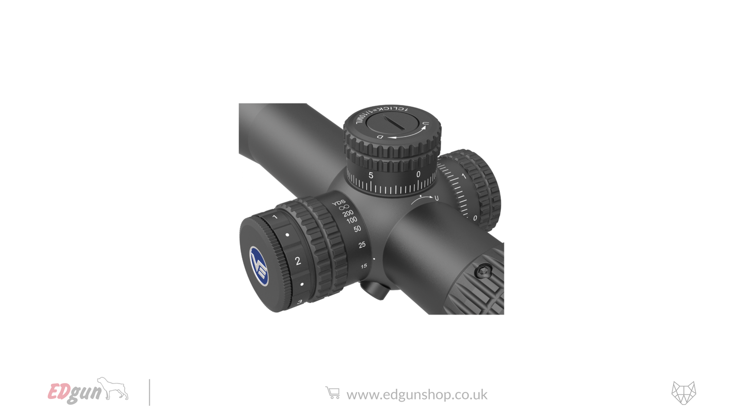 Vector Optics Veyron Compact Riflescope - 6-24x44IR SFP