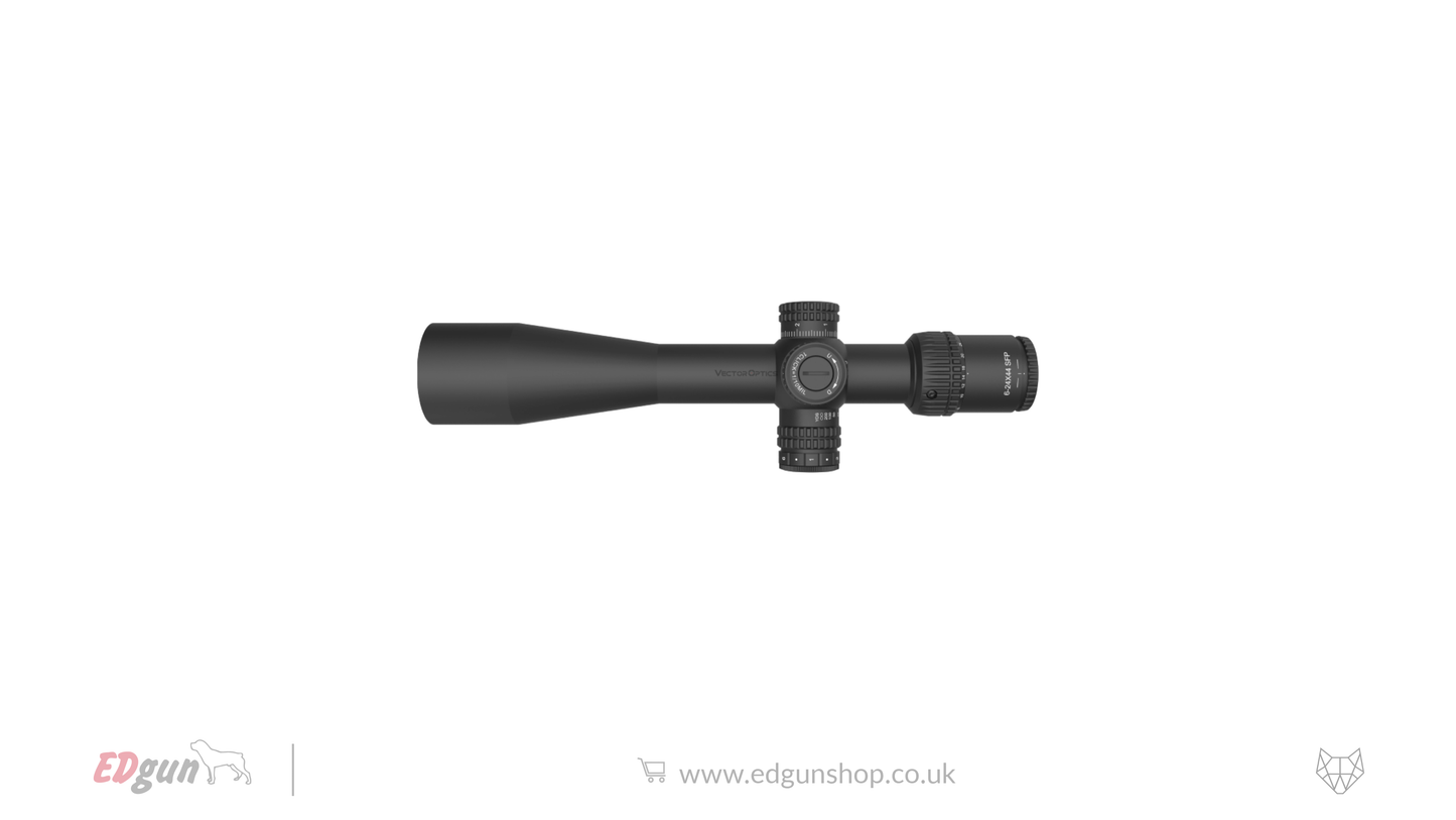 Vector Optics Veyron Compact Riflescope - 6-24x44IR SFP