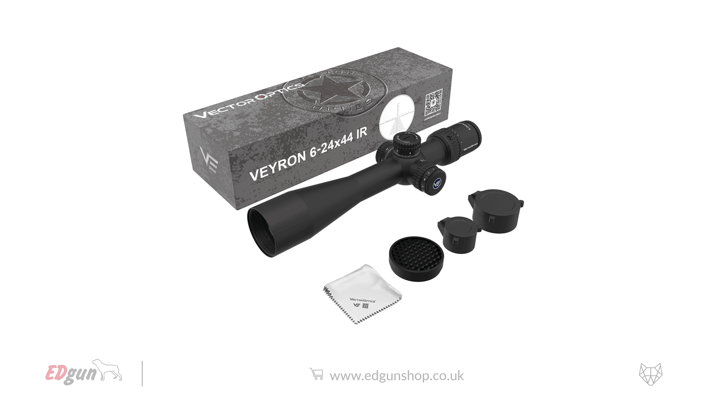 Vector Optics Veyron Compact Riflescope - 6-24x44IR SFP