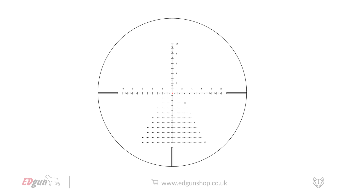 Vector Optics Veyron Compact Riflescope - 6-24x44IR SFP