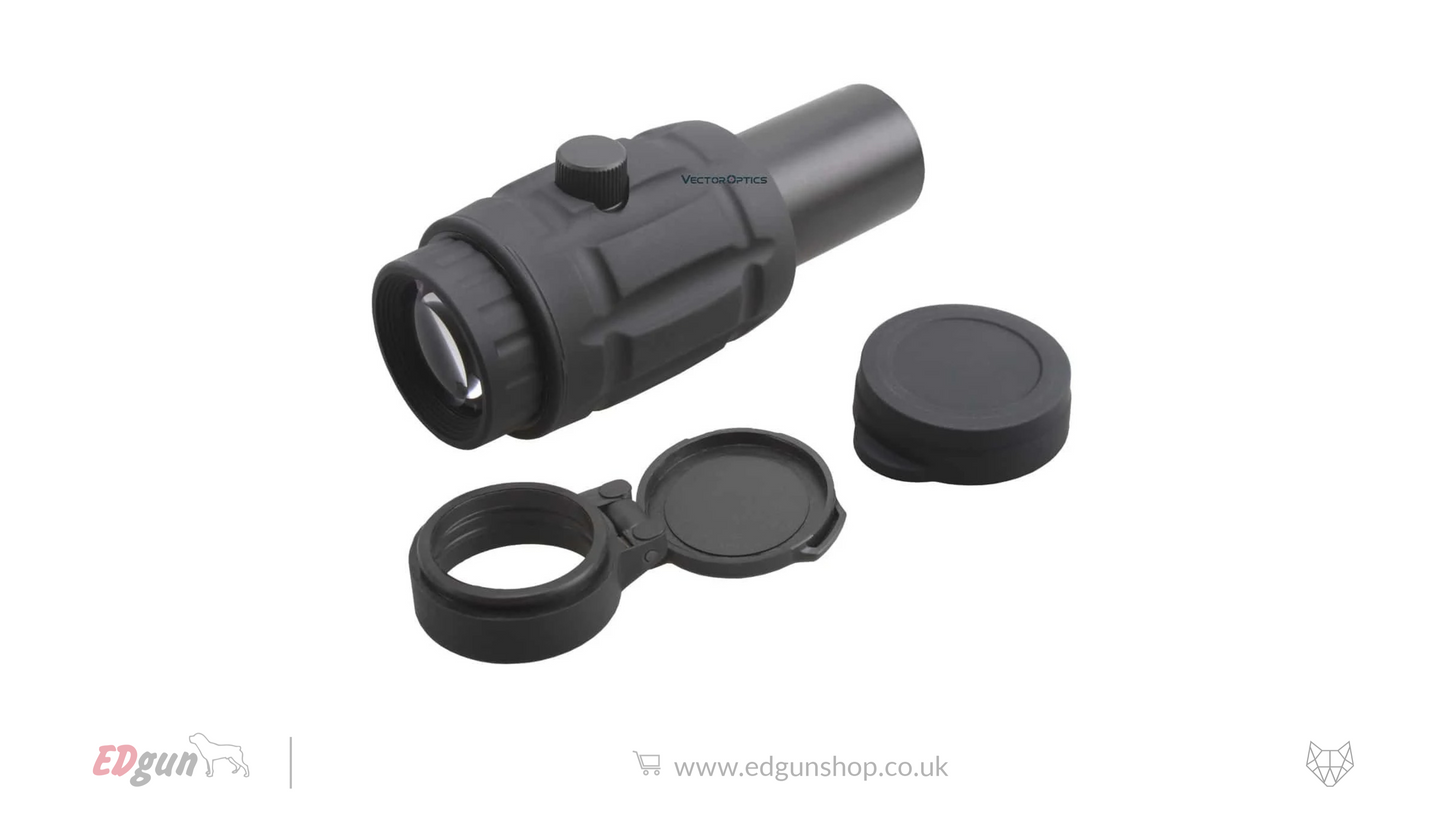 Vector Optics Maverick Magnifier with Flip Side Mount - 5x26