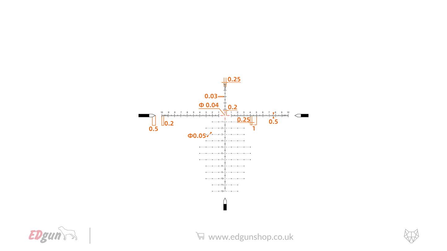 Vector Optics ยท Taurus 6-24x50 HD MIL Rifle Scope