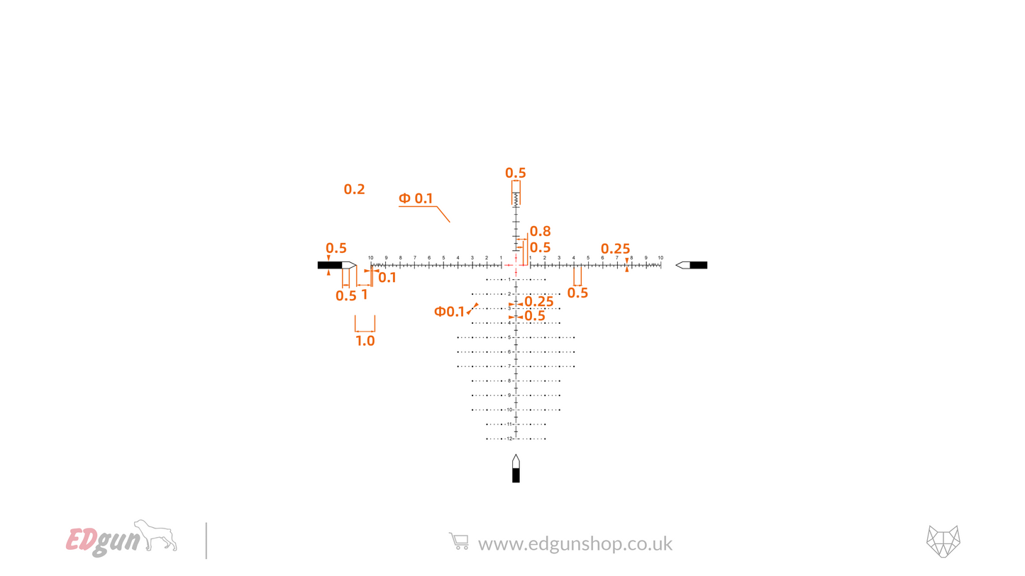 Vector Optics ยท Taurus 6-24x50 HD MIL Rifle Scope