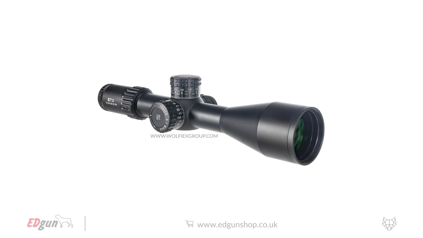 Valiant Optics EPIC Riflescope  – 5-25x56 ED SF SIR FFP