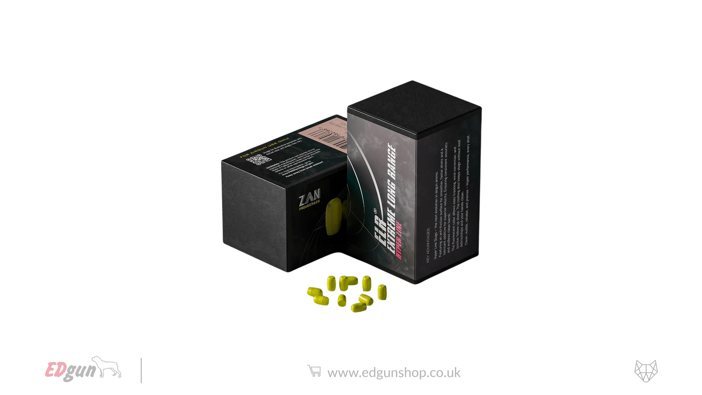 Zan Projectiles Hyper Line Airgun ELR Slugs · Cal .217 (5.51mm)