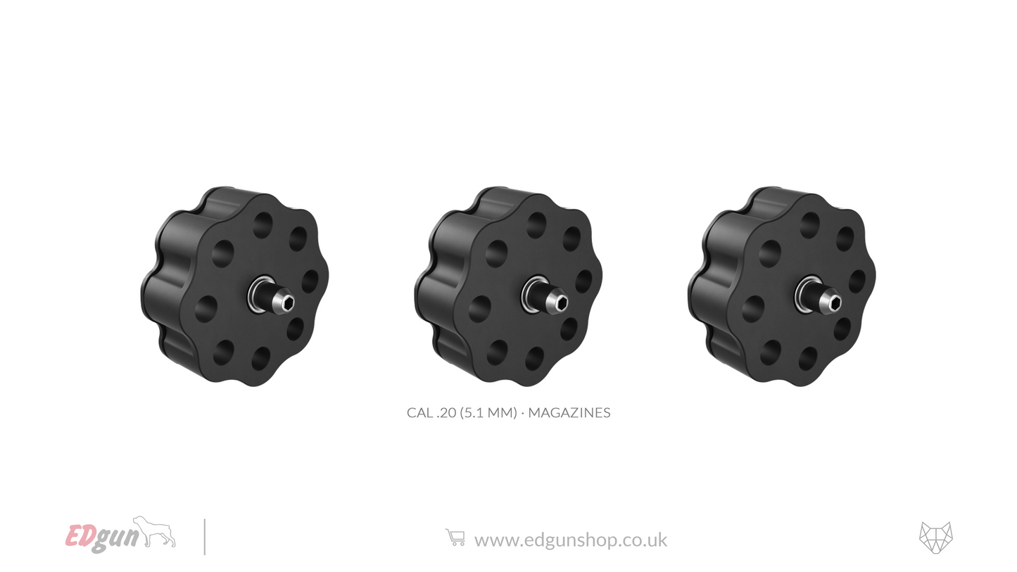 EDgun · Leshiy 2 · Metal Magazines · Pellets