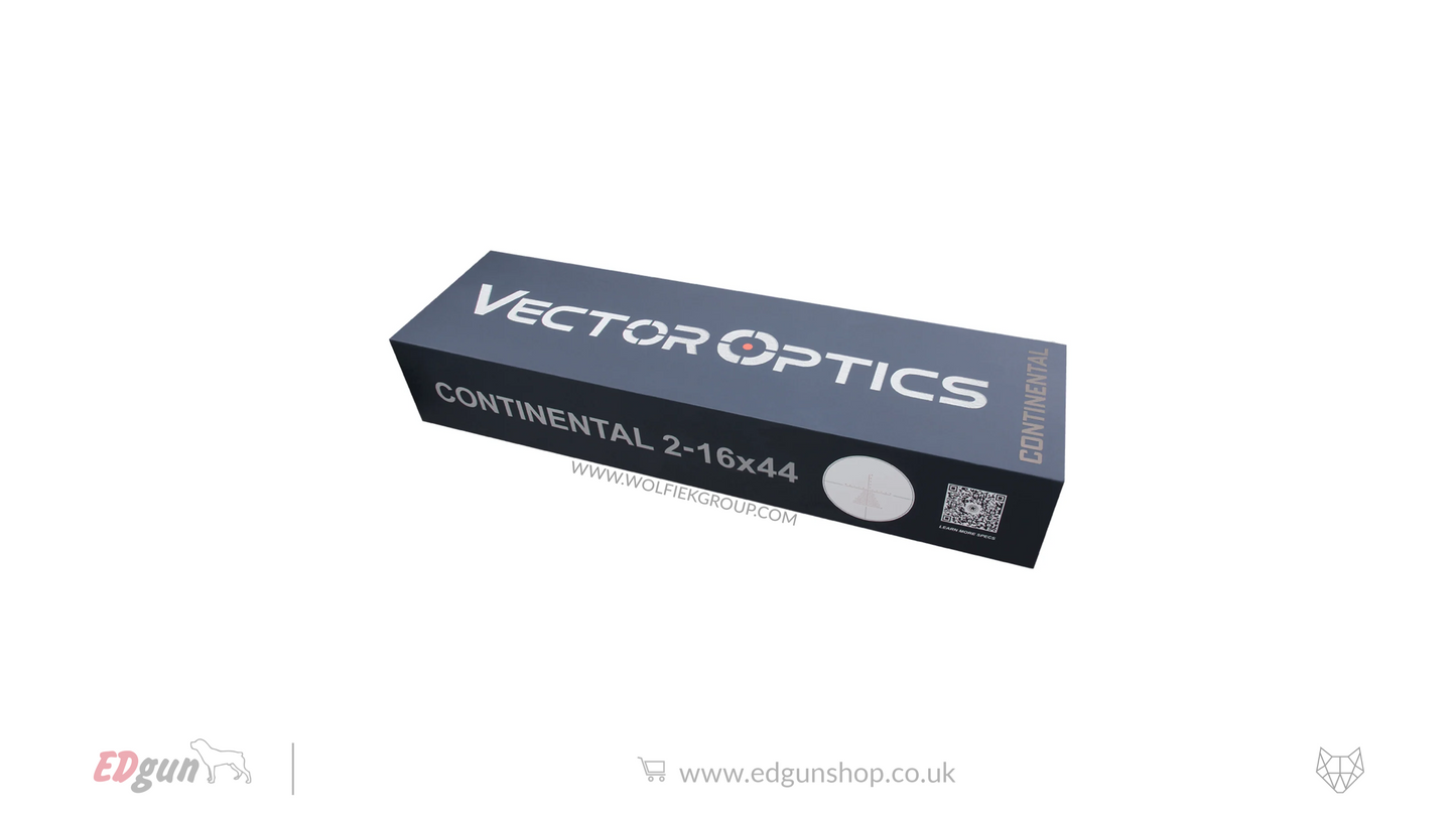 Vector Optics · Continental x8 2-16x44 SFP Tactical Scope ED