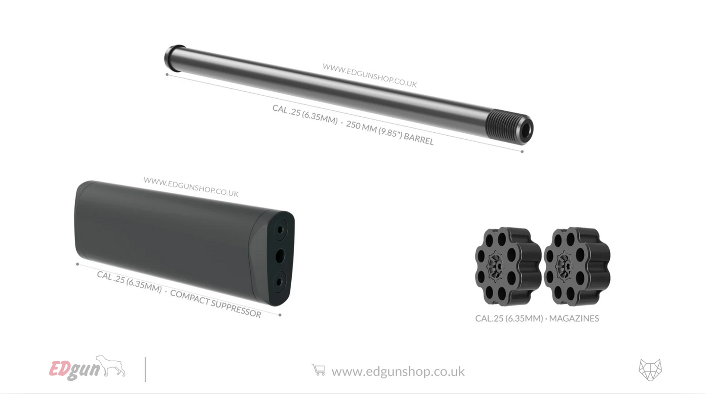 Kit 250 mm (9.85") Alfa Precision · Leshiy 2