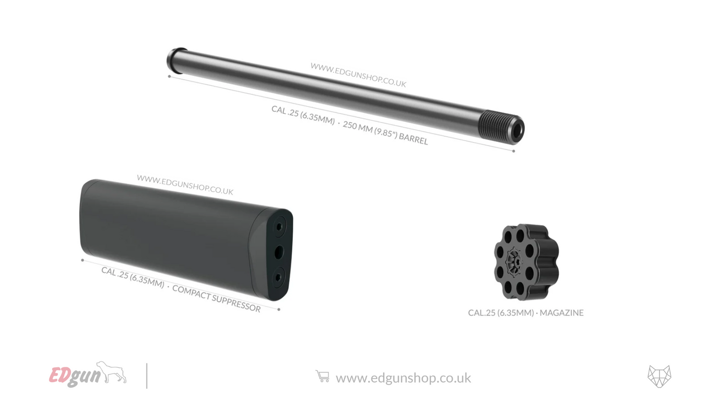 Kit 250 mm (9.85") Alfa Precision · Leshiy 2